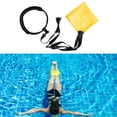 thumbnail image 1 of Cinturones de natación, cinturón de resistencia de arnés de entrenamiento de fuerza de entrenador de natación con 20 centímetros Cola Resistencia al paracaídas de natación, 1 of 8