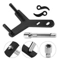 thumbnail image 2 of 4 Pcs Pry Bar Wrench Adaptor Head and New Lower Control Arm Prying Tool, 2 of 9