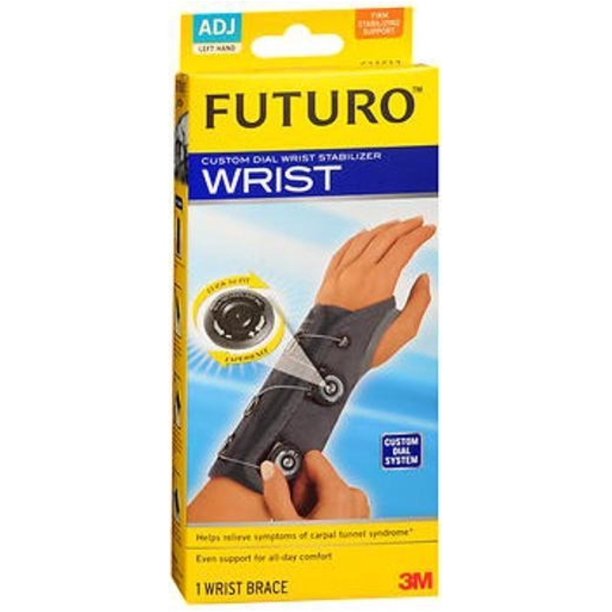 FUTURO Custom Dial Wrist Stabilizer Adjustable Left Hand 1 ea Walmart
