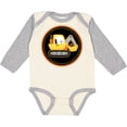 thumbnail image 3 of Inktastic Construction Digger Truck Boys Long Sleeve Baby Bodysuit, 3 of 5