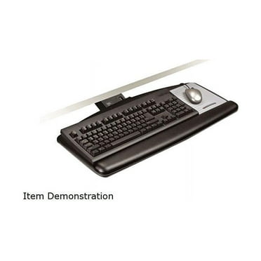 3M AKT170LE Adjustable Keyboard Tray with Standard Platform