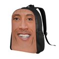 thumbnail image 2 of Dwayne Johnson The Rock Backpack Shoulders DaypackBag Unisex Backpack, 2 of 5