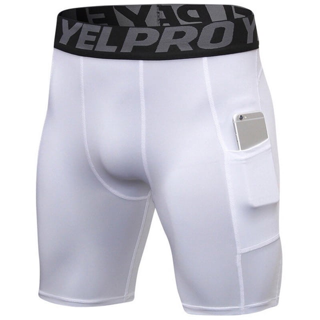 Pantalones cortos deportivos de baloncesto para hombre, mallas de compresión para entrenamiento, gimnasio, correr