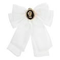 thumbnail image 1 of Broche de pajarita de doble uso para mujer, broche de moda para el cuello, pajarita para el cuello, 1 of 8