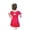 Rose Red, variant on LYMAYTER Girls Toddler Ballerina Leotard Tutu Skirt Short Sleeve Criss-Cross Back Party Wear 3Y-11Y