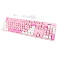 thumbnail image 1 of Mechanical Gaming Keyboard, 104 Keys USB Wired Computer Keyboard, Plug and Play, Compact Keyboard for  XP 7 8 10 11 for OS X, 1 of 7