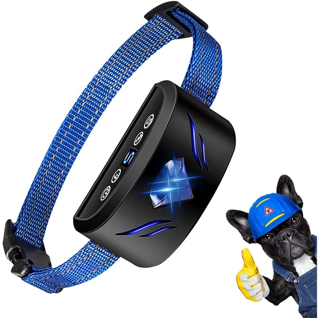 Collier Anti Aboiement Chien Automatique,Collier de Dressage pour Chien Rechargeable Mode de Vibration et Sonore Sensibilité Réglable pour Petits Chiens, Moyens et Grands Chiens pour 7kg-54kg