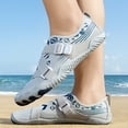 thumbnail image 2 of Xiaoxatg Women's Casual Shoes - Versatile Water Shoes for Outdoor Activities for Hiking Beach Swimming and Travel 11 Grey, 2 of 4