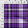 thumbnail image 2 of oneOone Cotton Cambric Purple Fabric Tartan Sewing Fabric By The Yard Printed Diy Clothing Sewing Supplies 42 Inch Wide-7507, 2 of 4