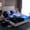 Blue Black, variant on Homewish Maple Palm Queen 4-Piece Reversible Unisex Rustic Mushroom Fall Tropical Sheet Set