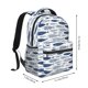 thumbnail image 2 of Fotbe Blue Fish Mochila Casual con Estampado para Escuela, Viajes y Actividades al Aire Libre - Duradera, Ligera y Cómoda, 2 of 5