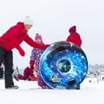 thumbnail image 4 of Snow Tube For Winter Fun Inflatable 47.2 Inch Heavy Duty Snow Sleds, 4 of 8