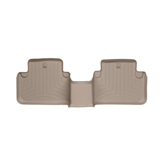WeatherTech Custom Fit FloorLiners compatible with 2009-2014 Acura TL - 2nd Row, Tan