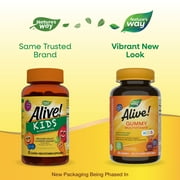 Natures Way Alive! Kids Multivitamin Gummies, Supports Growth & Development*, Fruit Flavored, 60ct