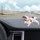 thumbnail image 5 of Escultura de resina para perro de coche | Figura realista de perro social tallada a mano con ventosa fuerte | Decoración duradera para el interior del coche, ideal para salpicadero o vitrina., 5 of 5