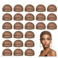 thumbnail image 2 of High Elastic Wig Caps for Women - Nylon Material, 24 Pack, Breathable - for Wig Securing, Anti-Slip, All-Day Comfort, 2 of 5