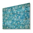 thumbnail image 1 of Design Art - Motif de cristal de neige bleu clair, 1 of 5