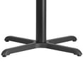 thumbnail image 5 of Flash Furniture 30'' x 30'' Restaurant Table X-Base with 3'' Dia. Table Height Column, 5 of 5