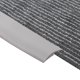 thumbnail image 5 of Tira de transición para piso Uxcell 3.3 pies 1 metro autoadhesiva para altura de 3 mm gris, gris 6.6 pies, 5 of 6