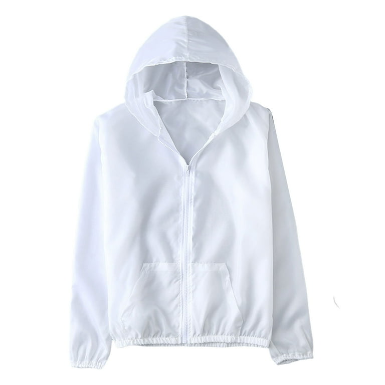 OOKWE Women Summer Sun Protection Jacket Long Sleeve Full Zip Up