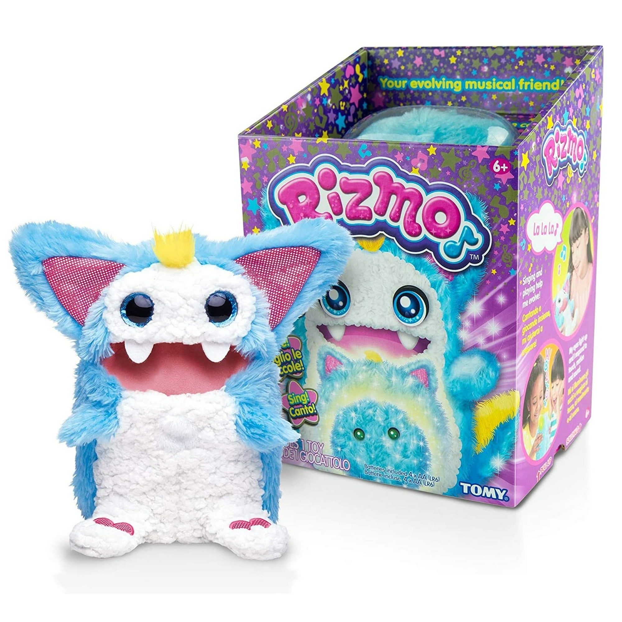 Tomy Rizmo Aqua Interactive Evolving Musical Plush Toy with Fun