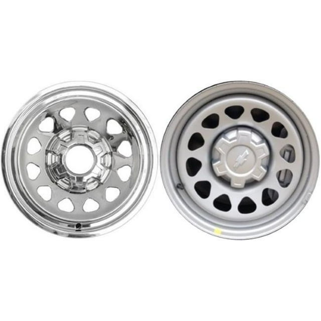 IMP100X 17 Po. Peau de Roue Série Chrome Impostor pour Chevrolet Silverado 2019-2020