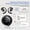 Black Translation Version, variant on TWS Wireless Earbuds with Hanging Coconut Ball Design, Supports Over 150 Languages, No-Latency Music, Conference Recording Translation, Real-Time Voice Translation, Fast Charging with Free Lanyard