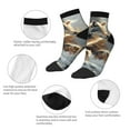 thumbnail image 5 of Fuzoiu Wolf Family Winter Wonderland Print Adult Socks, Crew Moisture-wicking Socks, Unisex Cushion Crew Socks,Casual Sports Ankle Socks, 5 of 7