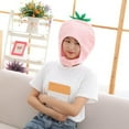 thumbnail image 1 of Maoww Chapeau Fraise Cosplay Accessoires Photo pour les Vacances Nouvel An Fête Rose, 1 of 8
