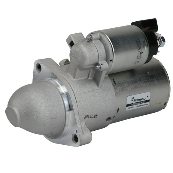 Mando Starter Motor 12A1381 Fits select: 2011-2013 HYUNDAI GENESIS, 2011-2014 HYUNDAI EQUUS