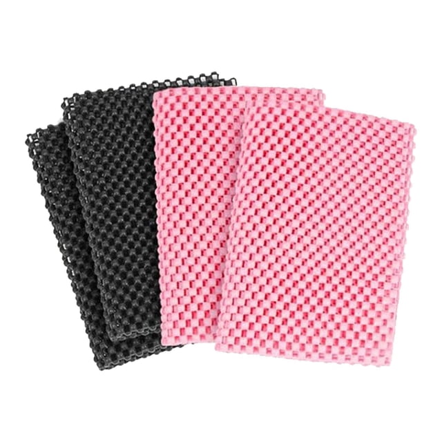Almencla 4 Pcs Tapis de Préhension Intérieur Extérieur Yoga Pilates Réformateur Antidérapants