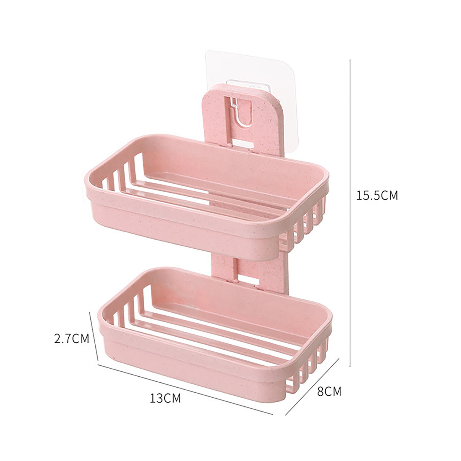 Buy Wholesale China Bathroom Shower Soap Holder Storage Box Wall-mounted  Suction Cup Soap Box Dish Tray Free Perforation Drain Rack Bathroom Soapbox  & Soap Dish at USD 0.5