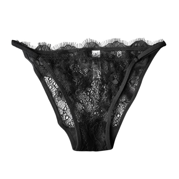 Gibobby Tangas de mujer ilusion Braguitas de talle bajo de encaje sexy casual para mujer Bragas(Negro,XL)