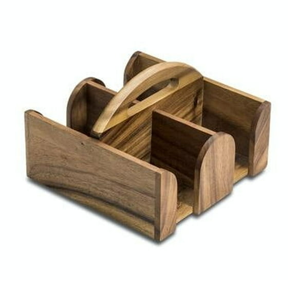 Kalmar Home LLC Acacia Wood Coffee Mug Caddy