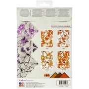 Crafter's Companion Background Layering Stamps-Jolly Gingerbread