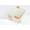 White with dots, variant on Chop2bowl Dog and Cat Travel Collapsible Water and Food Bowl Snap on Chopping Board (Green)