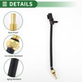 thumbnail image 3 of Unique Bargains Engine Coolant Temperature Sensor No.12601050 Water Temperature Sensor for Chevrolet Colorado 2012 1 Pc, 3 of 6
