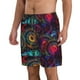 thumbnail image 2 of Fotbe Mandala Colorful Trajes de Baño Estampados para Hombre, Shorts de Verano de Secado Rápido, Ropa de Playa, Bañadores-XX-Large, 2 of 6