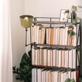 thumbnail image 3 of Kiven Dimmable Clip-on Desk Lamp, 1-Light Rattan Nightstand Lamp with Flexible Arm, 8.2FT Plug in Cord, Decorative Clamp Lamp for Office Home Bookshelf Bedside E26 Sokcet DZ0314-BG, 3 of 6