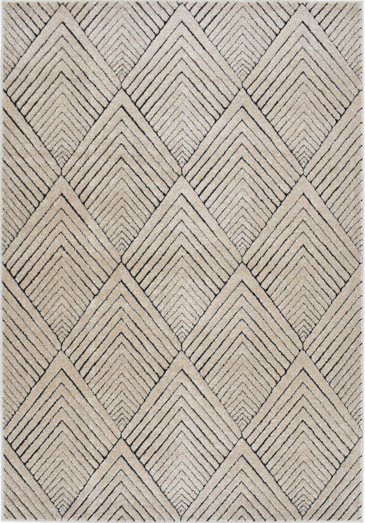 Rugs America Chanai CN30C Contemporary Geometric 5'0" X 7'0" Area Rug