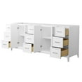 thumbnail image 2 of Wyndham Collection Wch717184d-Cx-Mxx Elan 83" Double Free Standing Vanity Cabinet Only -, 2 of 7
