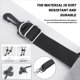 thumbnail image 5 of Almohada de Viaje Rellenable para Equipaje Adicional, Tamaño Ajustable para el Cuello y Correa para el Hombro, de Terciopelo Suave, Sin Relleno Gris, 5 of 5