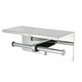 thumbnail image 1 of Moyic Soporte de papel higiénico de acero inoxidable Recableght, soporte de pared de alta calidad, soporte de papel higiénico de doble rollo, Juegos de accesorios de baño Moyic JJ16059-00, 1 of 6