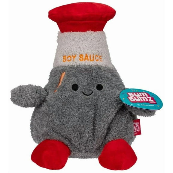 BumBumz 7.5-inch Plush - Spence Soy Sauce Collectible Stuffed Toy - TakeoutBumz Series