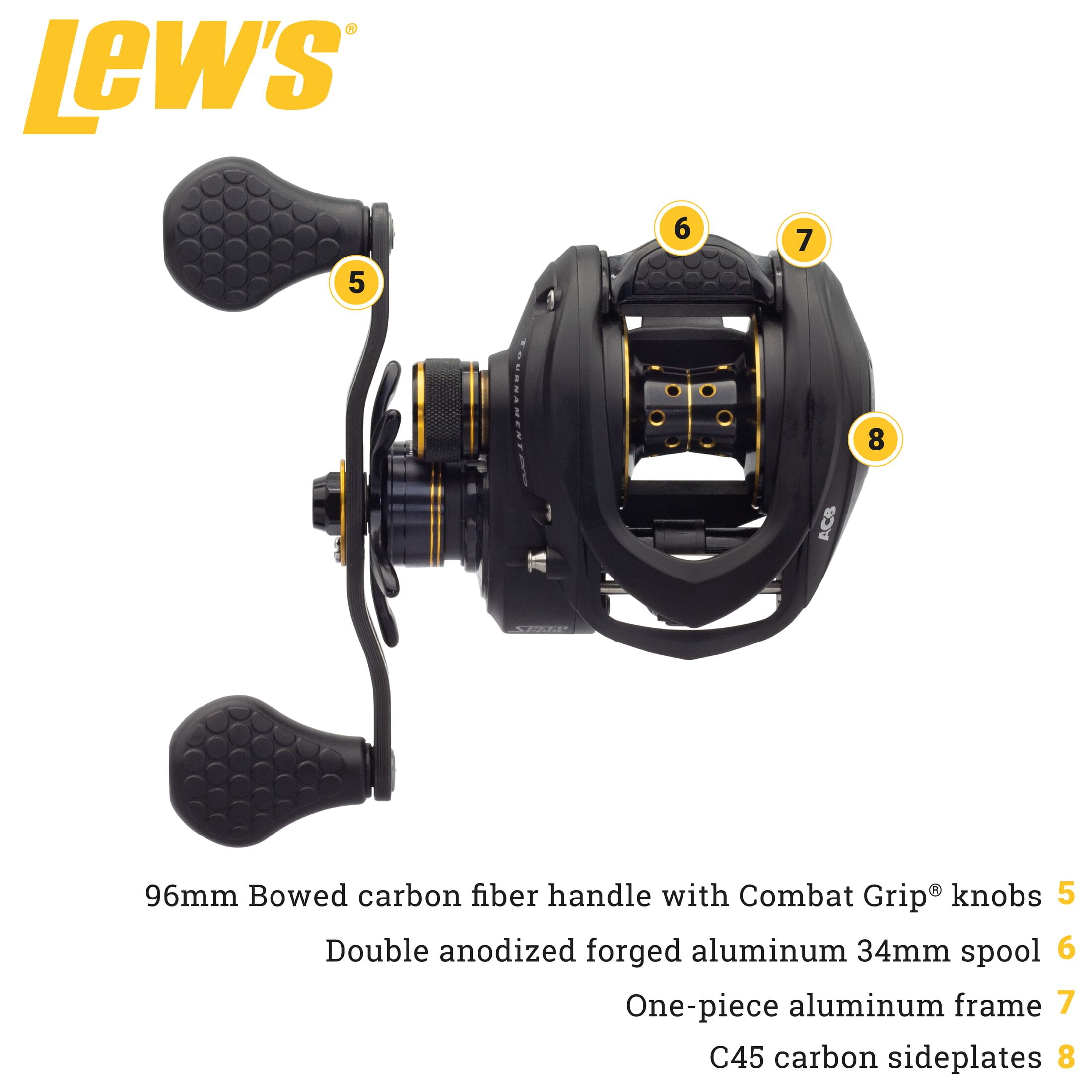 Lew's Tournament Pro LFS Speed Spool Baitcast Fishing Reel