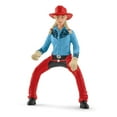 thumbnail image 3 of Schleich Farm World - 7PC Barrel Racing Set - Western Rodeo Toy Playset with Cowgirl Figurine, Horse Figure & Accessories - Realistic Farm Toys - Kids & Toddlers Ages 3+, 3 of 8