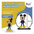 thumbnail image 3 of Figura Articulada Ruz Disney ( Mickey Mouse 32 cm Negro), 3 of 4