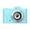 Light Blue, variant on VALSEEL Digital Cameras 2.8-inch 4800W High-definition Large Screen 8X Digital Zoom Capables of Photos Small Digital Motion Cameras