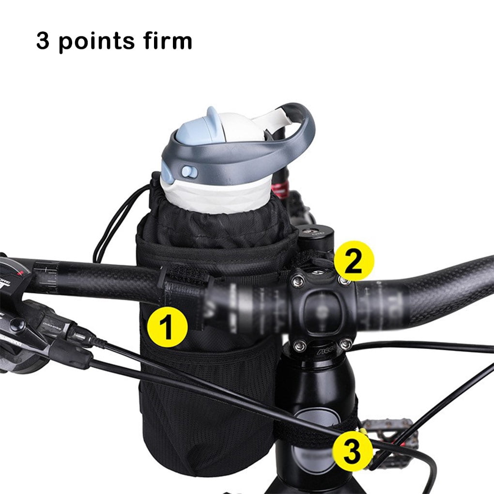 Sacoche Vélo Guidon Isotherme - Pochette Porte-bidon Suspendue