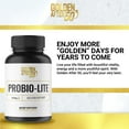thumbnail image 4 of Golden After 50 Probio-Lite - for Gut Health and Digestion Support - Probiotics for Men and Women - Probiotics for Occasional Heartburn, Gas, Indigestion, 4 of 6